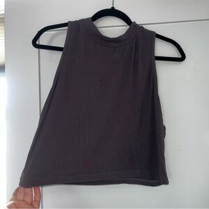 SHEIN Women's Grey Crop Athletic Sleeveless Plus Size 3 XL